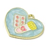 Medical Theme Alloy Enamel Pendants ENAM-U000-02B-07-2
