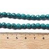 Synthetic Turquoise Beads Strands G-L620-A01-6mm-5