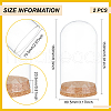 Glass Dome Cover AJEW-WH0083-47B-2