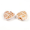 Opaque Acrylic Pendants SACR-T017-15B-2