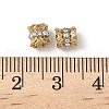 304 Stainless Steel Rhinestone Beads STAS-V015-13G-2