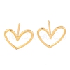Brass Stud Earrings X-KK-S348-124-1