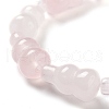 Natural Rose Quartz Beads Strands G-P528-G02-01-4