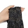 Natural Iolite Beads Strands G-RM2025-C40-3x4mm-1