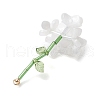 Resin Flower Pendants PALLOY-TA00251-01-4