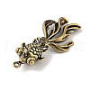 Brass Pendants KK-C073-03B-AG-2