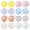  80Pcs 8 Colors Opaque Acrylic Beads OACR-TA0001-23-9