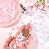 SOFPLATE 200Pcs Glass Bead Caps for Wind Chimes Making GLAA-SP0001-03C-3
