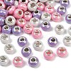 Opaque Resin European Beads RESI-C059-01G-1