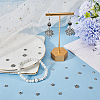 SUNNYCLUE 300Pcs 10 Style Tibetan Style Alloy Flower Bead Caps FIND-SC0008-75-4