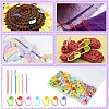 ABS Plastic Knitting Tool Kits FIND-YW0005-86-6