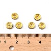 Brass Rhinestone Spacer Beads RB-A014-Z6mm-05G-3