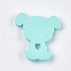 Food Grade Eco-Friendly Silicone Puppy Beads SIL-T052-07A-2