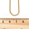 Unisex Casual Style 304 Stainless Steel Curb Chain Necklaces STAS-O037-54G-3