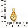 Rack Plating Brass Micro Pave Cubic Zirconia Pendants KK-L226-102G-M-3