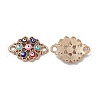 Alloy Enamel Connector Charms FIND-A024-40G-1