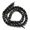 Natural Larvikite Beads Strands G-H078-C18-01-3