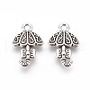 Tibetan Style Alloy Pendants X-TIBEP-R155-AS-LF-2