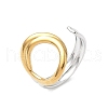 304 Stainless Steel Adjustable Cuff Rings RJEW-S626-01GP-D-2