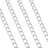 Decorative Chain Aluminium Twisted Chains Curb Chains CHA-TA0001-07S-10