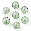 Transparent Blow High Borosilicate Glass Globe Beads X-GLAA-T003-09D-3