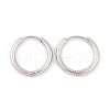 Non-Tarnish Round Ring 304 Stainless Steel Hoop Earrings for Women EJEW-G388-02C-P-1