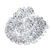 Pearl Luster Plated Electroplate Beads Strands EGLA-H104-09A-PL03-2