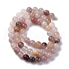 Natural Quartz Beads Strands X-G-P530-B02-02-3