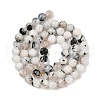 Natural Rainbow Moonstone Beads Strands G-Q1001-A05-02-01-3