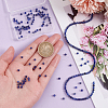 Olycraft 2 Strands Natural Sodalite Beads Strands G-OC0004-85-3