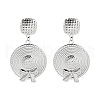 Tarnish Resistant 304 Stainless Steel Stud Earrings EJEW-P284-02P-1