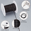 20M Round Cowhide Leather Cord WL-WH0015-01A-03-4