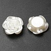 Opaque Resin Imitation Pearls Beads RESI-F043-02B-2