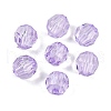 Transparent Acrylic Beads OACR-Q015-02F-1