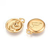 304 Stainless Steel Pendants STAS-N109-148G-05-2