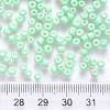 12/0 Baking Paint Glass Round Seed Beads SEED-S036-01A-02-3