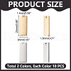 Unicraftale 20Pcs 2 Colors 304 Stainless Steel Pendants FIND-UN0004-06-3