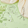 SUPERFINDINGS 3Pcs 3 Styles Resin with Plastic Mobile Strap HJEW-FH0001-65-5