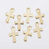 304 Stainless Steel Tiny Cross Charms X-STAS-H436-49-1