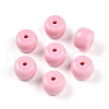 Opaque Acrylic Beads SACR-T017-35I-1