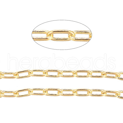 Brass Cable Chains CHC011Y-G-1
