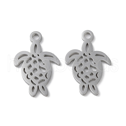 Non-Tarnish 304 Stainless Steel Pendants STAS-F300-08P-1