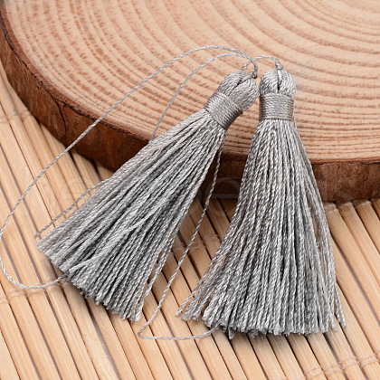 Nylon Thread Tassel Big Pendant Decorations NWIR-J005-08-1