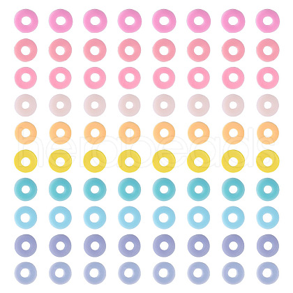 Beadthoven 2030Pcs 10 Color Handmade Polymer Clay Beads Strands CLAY-BT0001-03-1