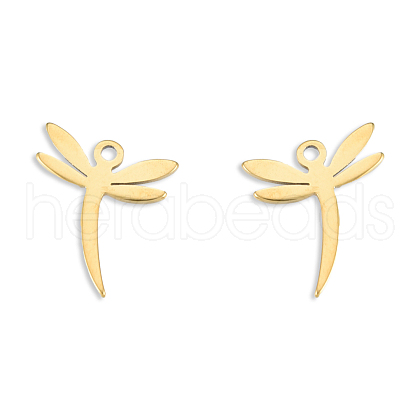 Ion Plating(IP) 201 Stainless Steel Charms STAS-N098-129LG-1