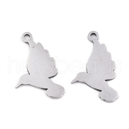 Non-Tarnish 201 Stainless Steel Pendants STAS-S081-028-1