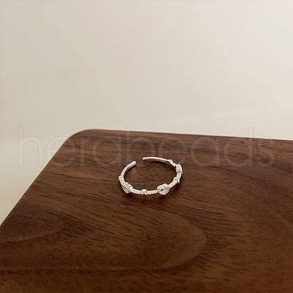 Brass Adjustable Cuff Rings FS-WG10586-07-1