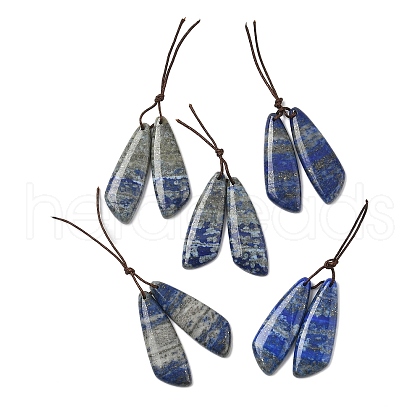 Natural Lapis Lazuli Pendants G-A265-02D-1