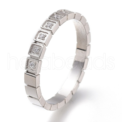 304 Stainless Steel Finger Rings RJEW-F110-08P-1