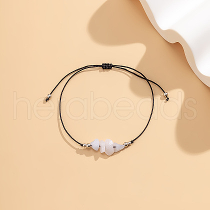 Synthetic Turquoise Anklets WGE08CC-10-1